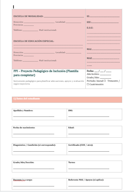 Pack Inclusión Escolar en la Práctica – Guía, Plantillas y Recursos Editables