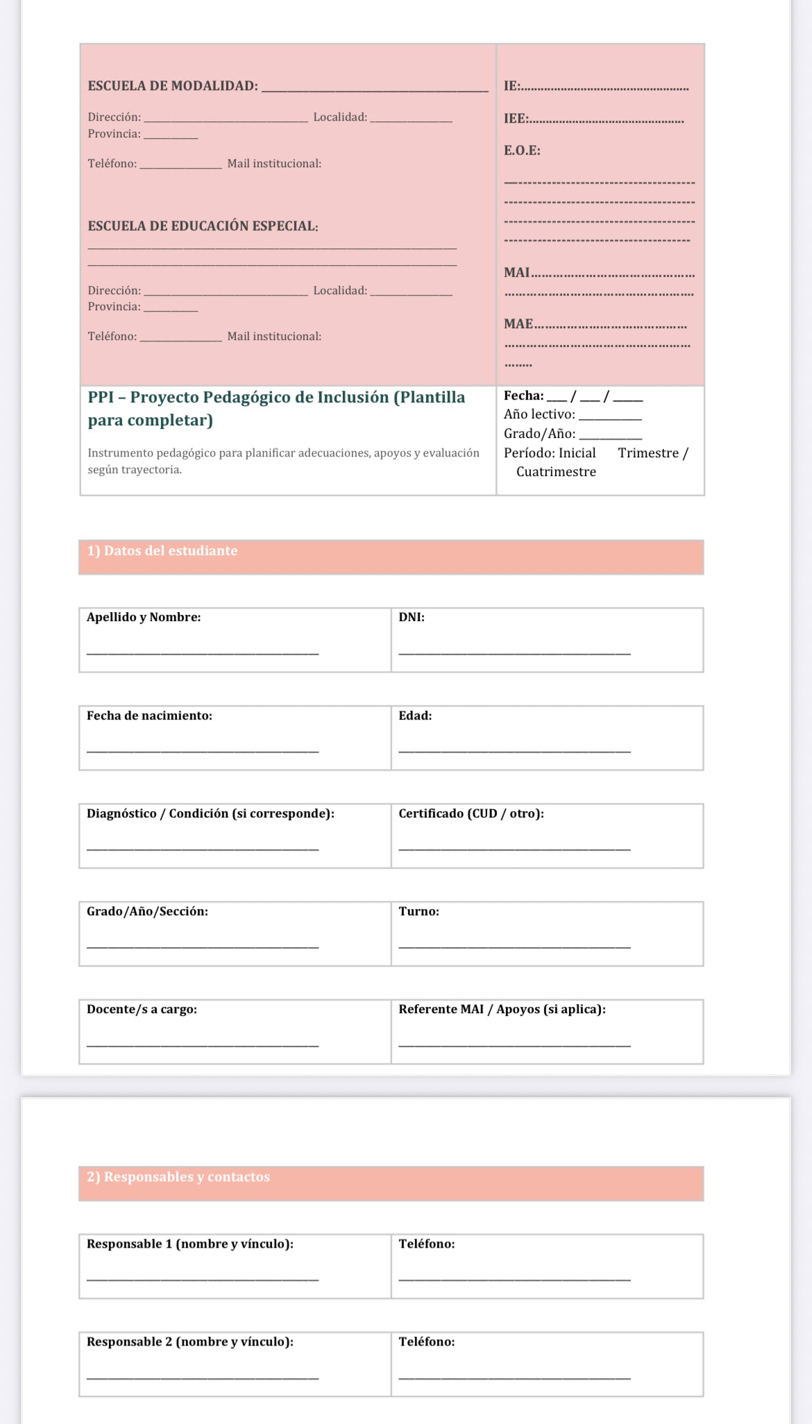 Pack para trabajar la REAL Inclusión Educativa